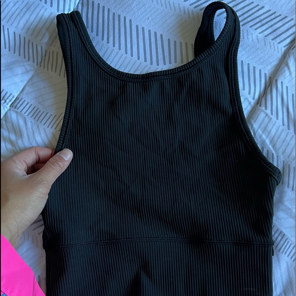 Lululemon Cropped Ribbed Tank